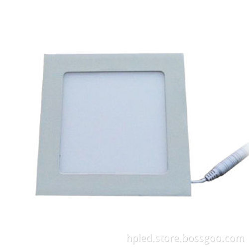 195mm 15W LED Panel Light, Square 85-265V AC, PF>0.9